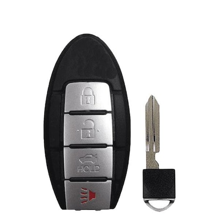 Solidkeys SolidKeys: Nissan OEM Replacement Smart Key- 4 Button w/ Trunk SLD-NSSSL-G010-4-TR